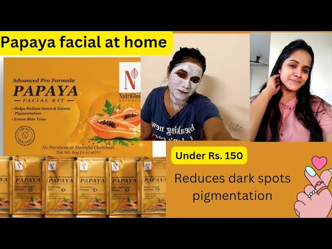 Papaya facial kit, packaging size: 300 gm