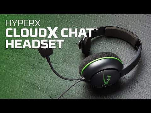 One Ear Cup Headset for Xbox One – HyperX CloudX Chat Headset