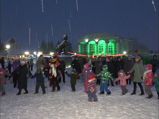 Рождественские гуляния в Нурлате