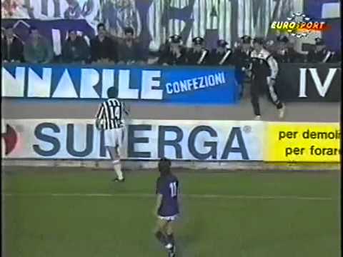 2 5 1990 Juventus vs ACF Fiorentina  UEFA Cup 1989 1990 Final