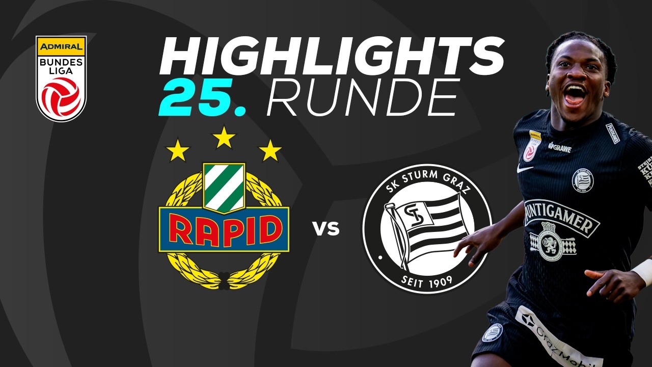 SK Rapid Wien vs SK Sturm Graz Highlights