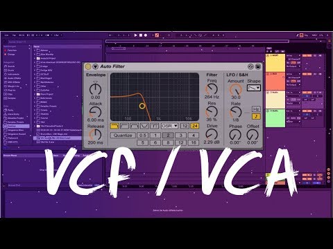 Synthesizer Theorie (Grundfunktionen, VCA, VCF)