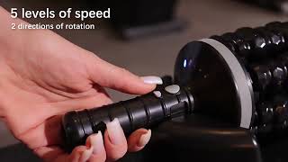 Video Con lăn massage bàn chân giúp lưu thông máu và giãn cơ toàn thân Puli PL-699DC