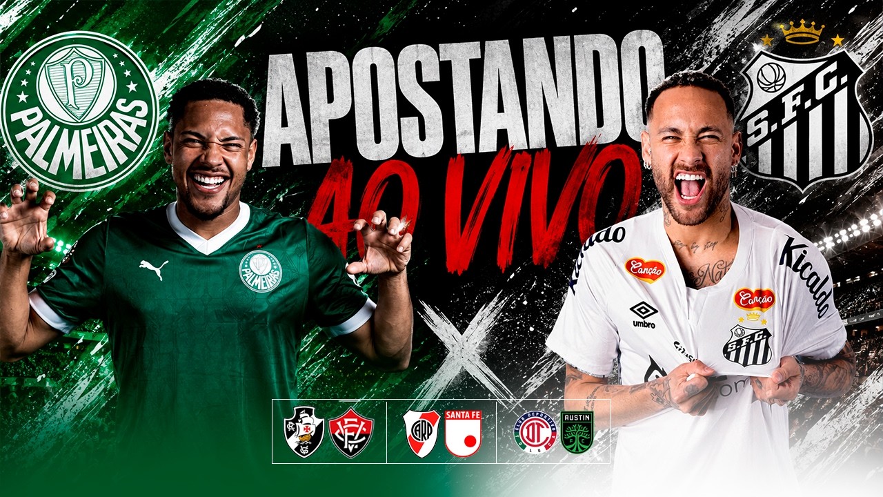 🔴 AO VIVO | PALMEIRAS X SANTOS | REACT I APOSTAS AO VIVO - 26-08-26