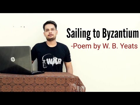 Sailing to Byzantium Poem by W. B. Yeats in Hindi summary Explanation and full analysis
