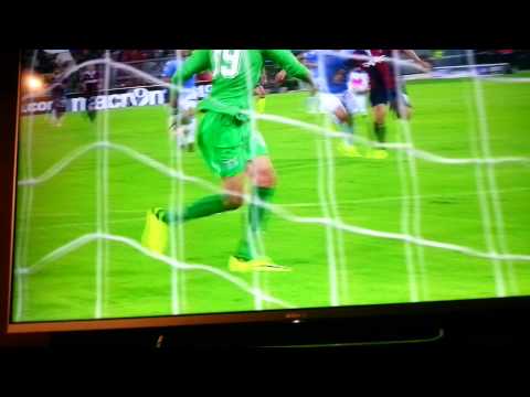 Gol di Matteo Mancosu in Lazio Bologna