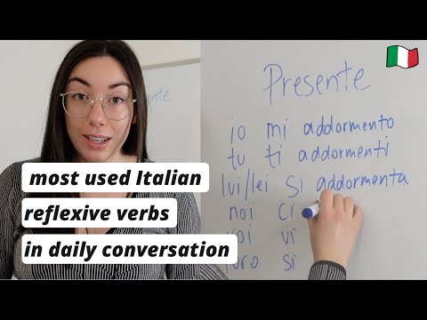 20 Italian reflexive verbs you need to master for daily conversation (Sub)