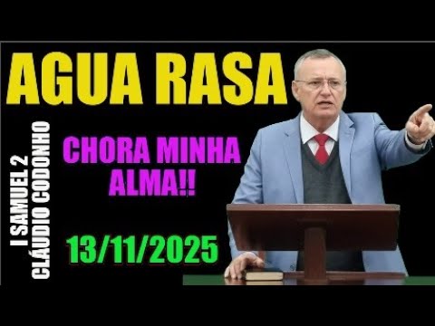 CCB: AGUA RASA - 11/13/2025 - CLÁUDIO CODONHO - ELDER - EVERYONE HEARD AND FEARED WITH THIS SERVI...