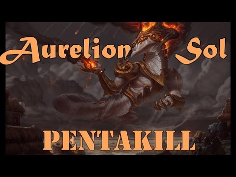 FIRST AURELION SOL PENTAKILL ON EUW