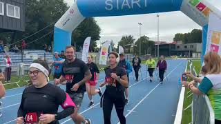 Wideo1: V Rodzinny Festiwal Biegowy w Gostyniu. Start biegu na 5 km