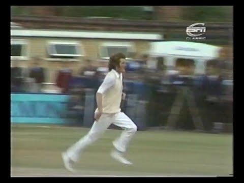 ENGLAND v AUSTRALIA 3rd TEST MATCH DAY 5 SESSION 2 PART 1 HEADINGLEY JULY 21 1981 BOB WILLIS