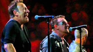 U2 Bruce Springsteen I Still Havent Found What Im Looking For live at Madison Square Garden Video