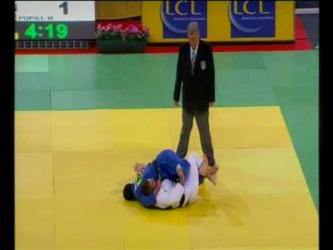 JUDO 2009 Tournois de Paris: Masato Uchishiba 内柴 正人 (JPN) - Michal Popiel (CAN)