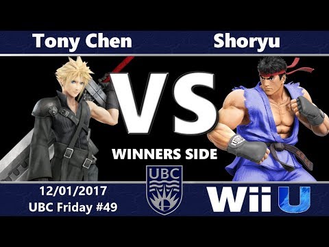 UBC Friday #49: WR1 - Tony Chen (Cloud) vs Shoryu (Ryu)