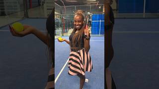 My new favorite thing to do is Padel🥰 #youtubeshorts