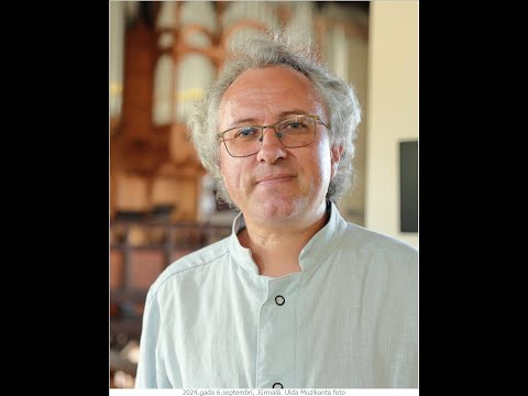 Aigars Reinis gives a recital in the Engelbrekt church, Stockholm August 14th