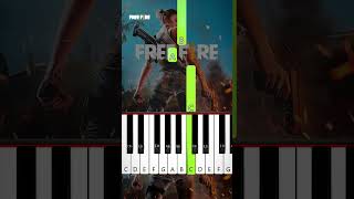 Download lagu Free Fire Tune On Piano | Easy Piano Tutorial #shorts #freefire #ff mp3