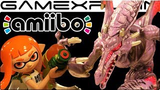 Ridley & Inkling Smash Bros. Ultimate amiibo -  Close-Up Look!