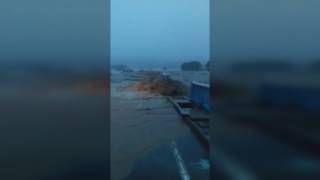 Смыло мост в Барабаше