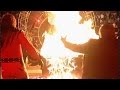 Kane burns The Undertaker 