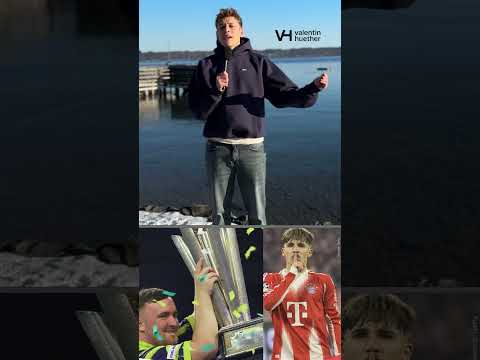 Luke Littler and Lennart Karl! 🤯 #littler #karl #darts #football