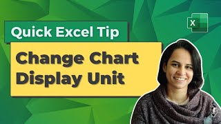 Change Chart Display Units | Quick Excel Tips