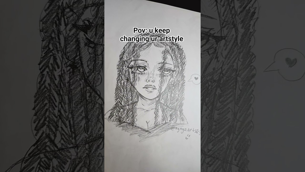 😋like my art?❤️#drawing #art #anime #viral #sketch