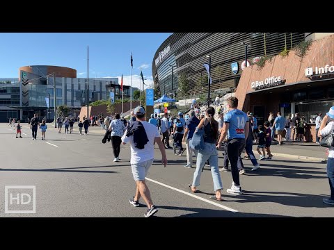 [HD] Tram to Allianz Stadium, Sydney | Afternoon Journey to the Football