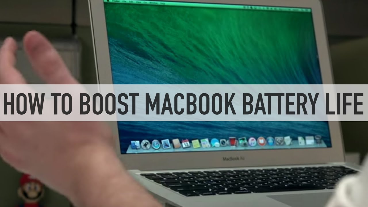 How to boost your Macbook's Battery Life - YouTube