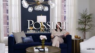 1_Watch A Video About the Possini Euro Design Organic Sculpture Modern Gold Table Lamp