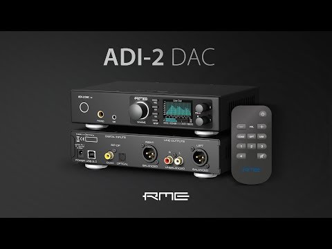 RME Audio ADI-2 DAC - DA Converter & Audio Interface