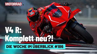RADIKALE Ducati Panigale V4R mit krasser Aero! Plus: HONDAS 500er Vierzylinder-Comeback?