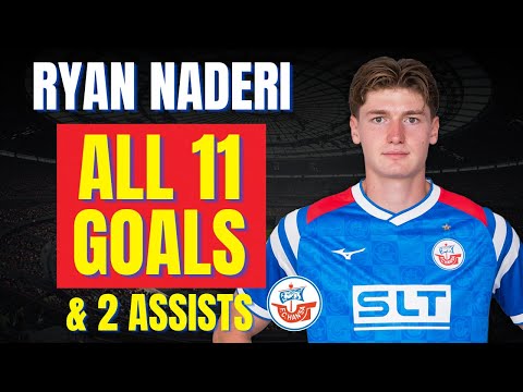 Ryan Naderi - ALL 11 GOALS & ASSISTS FOR HANSA ROSTOCK SO FAR | Skills & Highlights