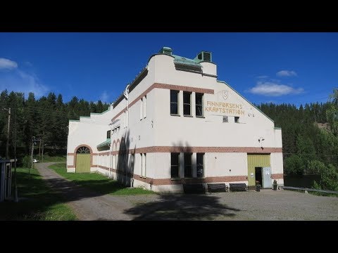 Finnforsfallet Kraftstation och KraftverksMuseum Skellefteälven 2018-07-08