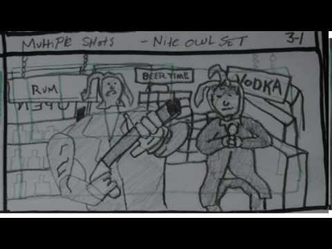 blunt force trauma trailer storyboard