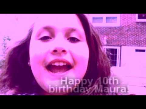 HAPPY 10th BIRTHDAY MAURA ANN!! (On June 12th!!!)