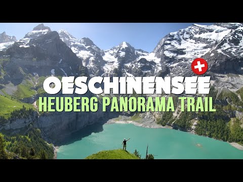 Oeschinensee Heuberg Panorama Trail | Kandersteg Switzerland | Bluemlisalp View Hike