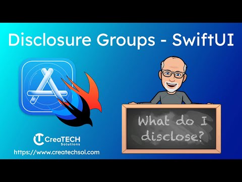 SwiftUI Disclosure Groups