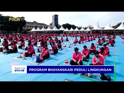 BHAYANGKARI BERKOMITMEN JAGA KELESTARIAN LINGKUNGAN MELALUI ECO ENZYME