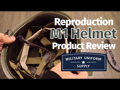 Reproduction M1 Helmet Review - WWII M1 Helmet Replica