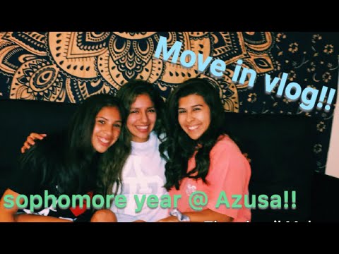 COLLEGE MOVE IN!! Sophomore year at Azusa Pacific!! 2018