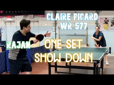 Claire PICARD [FRA] (WR #577) vs Rajan (CA) [970] - One Set Show Down - 3rd July 2023