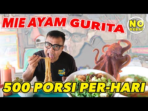 KULIDEL MIE AYAM GURITA  - 500 PORSI PERHARI
