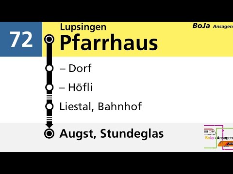 AAGL Ansagen | 72 Lupsingen - Augst BL | 2023 | BoJa Ansagen