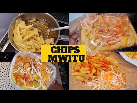 HOW TO COOK  CHIPS MWITU.  #kenyanstreetfood #frenchfries
