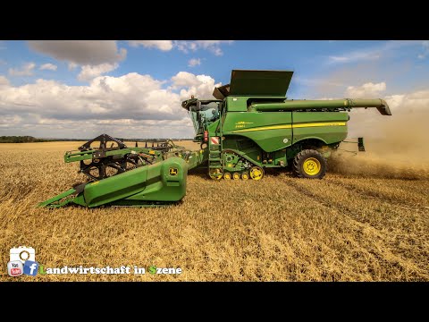 John Deere S690i auf Hektarjagd in der Magdeburger Börde | John Deere 7920 | Fotojagd 2019