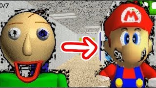 バルディ先生がマリオになりました。　「Baldi's Basics 」　実況