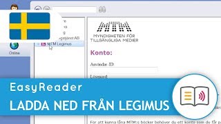 Ladda ned en bok från Legimus (EasyBookshelf V6)