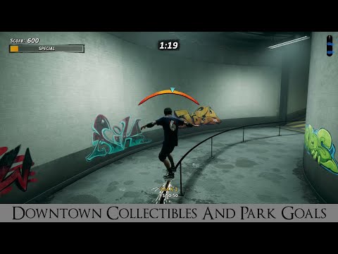 Tony Hawks Pro Skater 1 + 2 - Downtown Collectibles And Park Goals