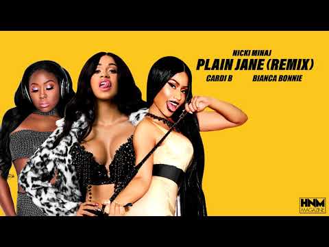 Nicki Minaj, Cardi B, Bianca Bonnie - Plain Jane [REMIX/MASHUP]
